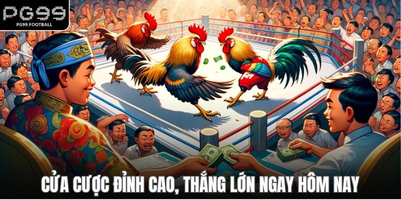 Cửa cược đỉnh cao, thắng lớn ngay hôm nay